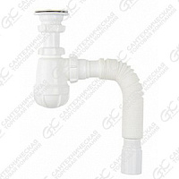 Сифон "AQUANT" (1 1/2"х40, 40х40/50) (B0115)