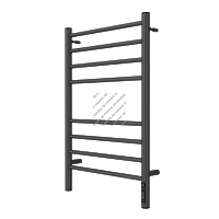 Полотенцесушитель "TERMINUS" - "Аврора" (лестница, КС, электрический, П8) (32х500х800) (графит)
