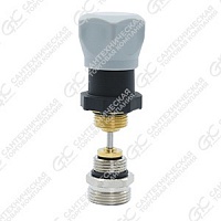Клапан регулировочный коллекторный с ниппелем "Thermofix" (1/2"х3/4") ((НЕРЖ.))